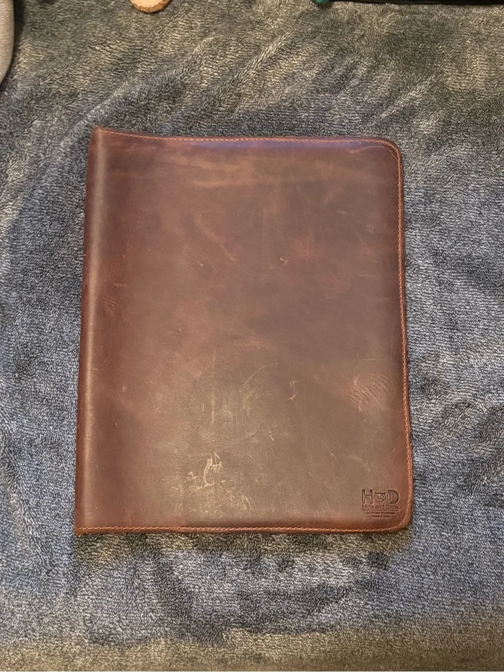Brown Leather Portfolio